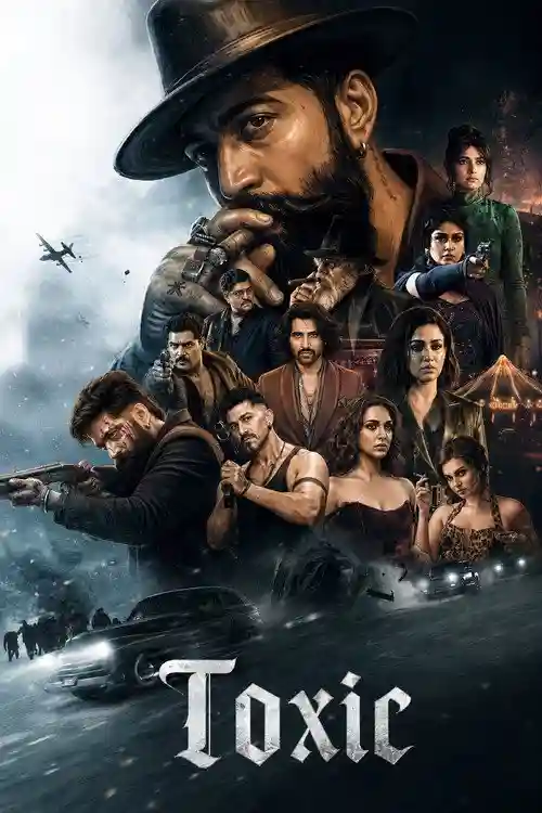 Poster of Toxic: A Fairytale for Grown-Ups (2026) Hindi Multi Audio HDRip